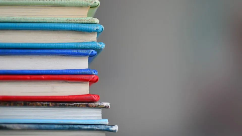 shallow focus photography of books